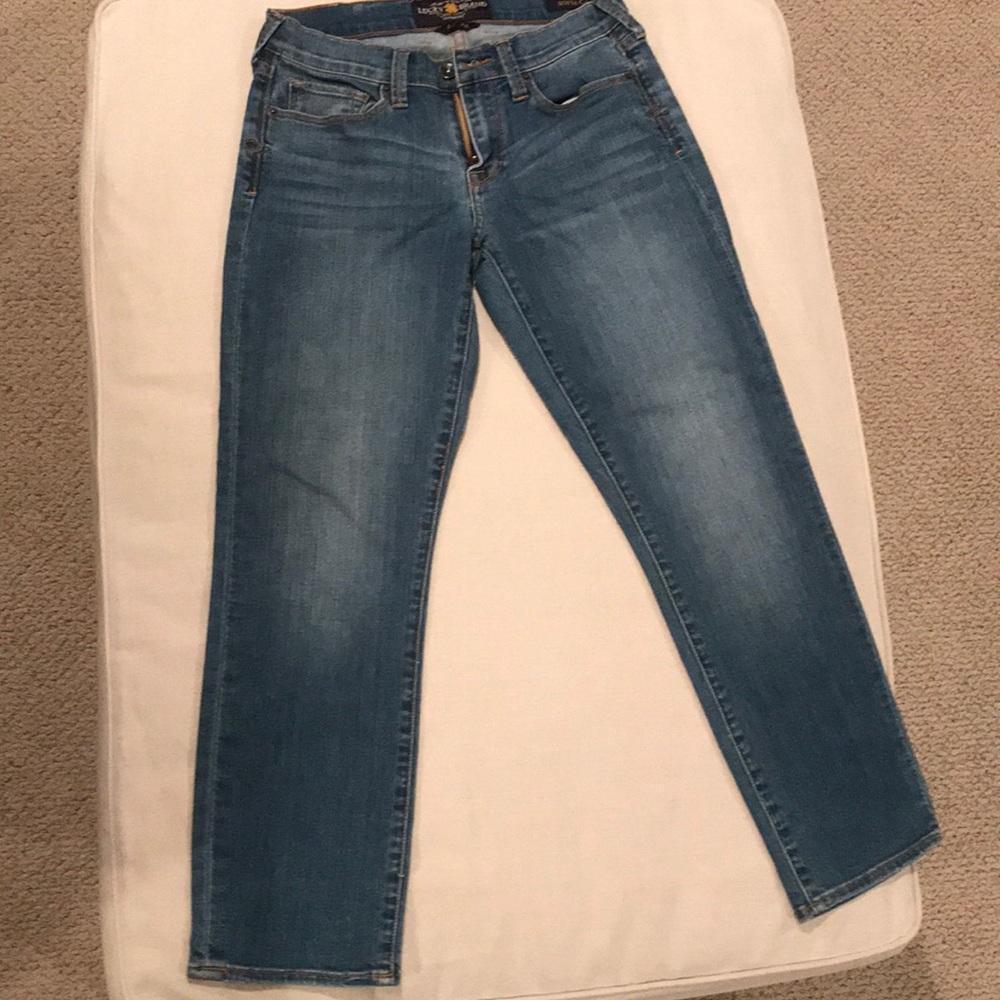Lucky Sofia Capri Jeans